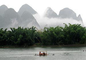 pics karstiques de la rivière Li