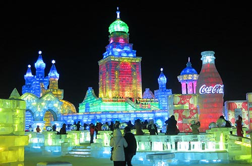 Festival sculptures de glace à Harbin - Guide Chine