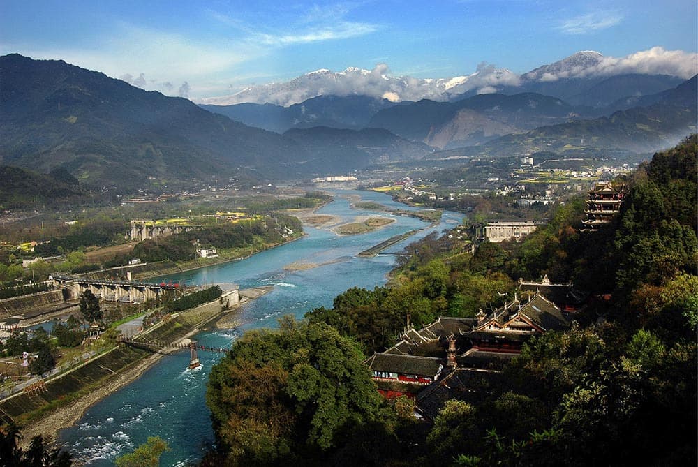 Système d'irrigation de Dujiangyan