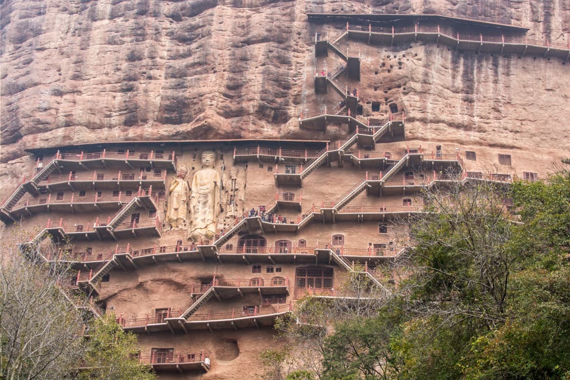 Grottes de Maiji (Maijishan Shiku)