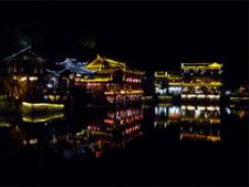 Fenghuang de nuit