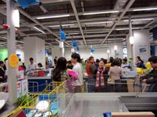 IKEA Guangzhou caisses