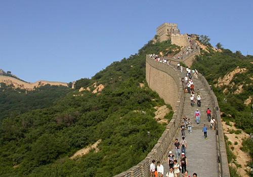 La Grande muraille de Chine à partir de Pékin