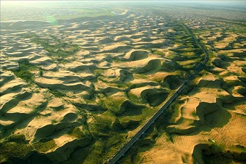 La Grande Muraille verte de Chine contre la désertification